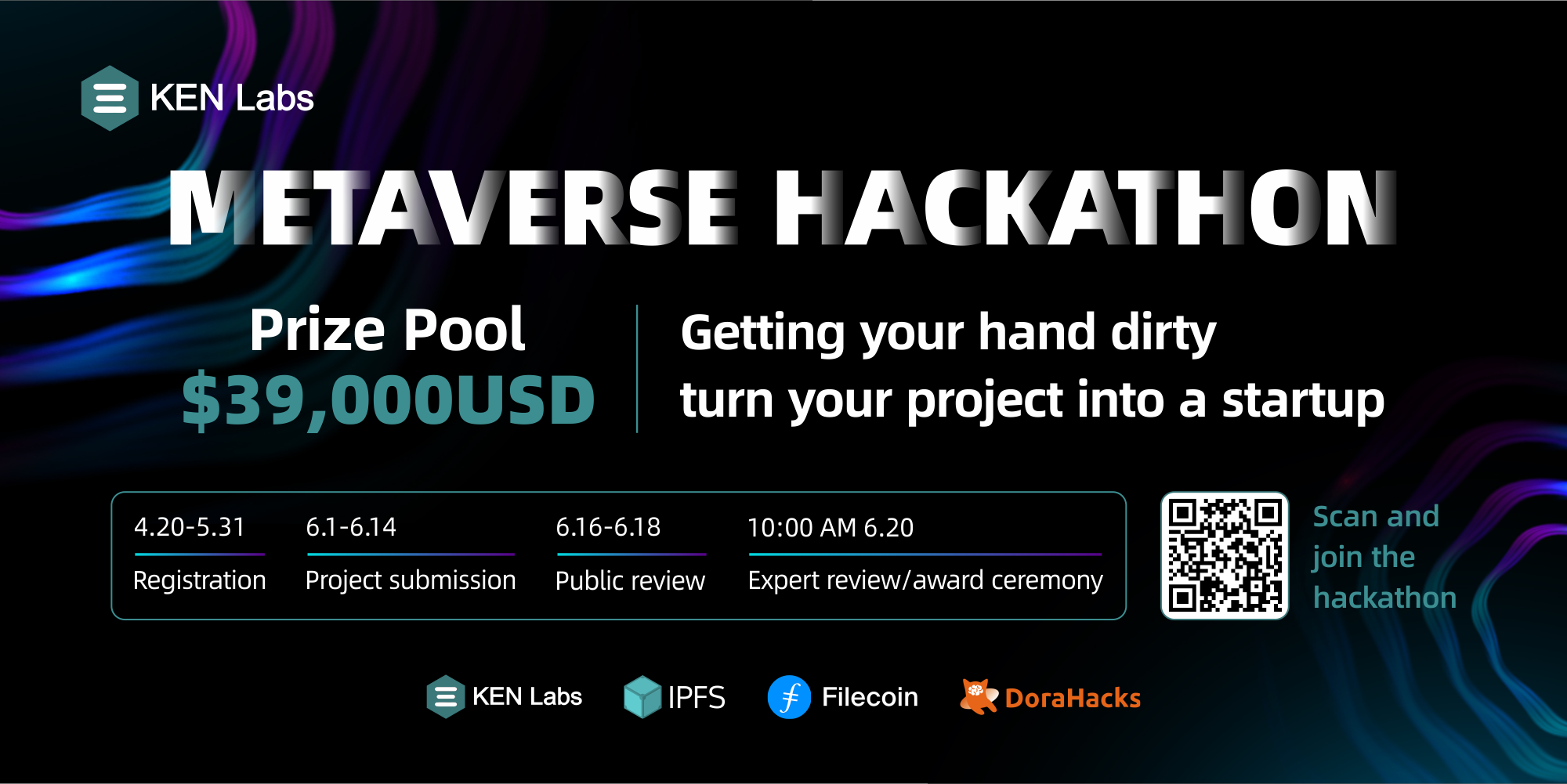 Metaverse Hackathon Is Live on DoraHacks with $39K in Prizes!