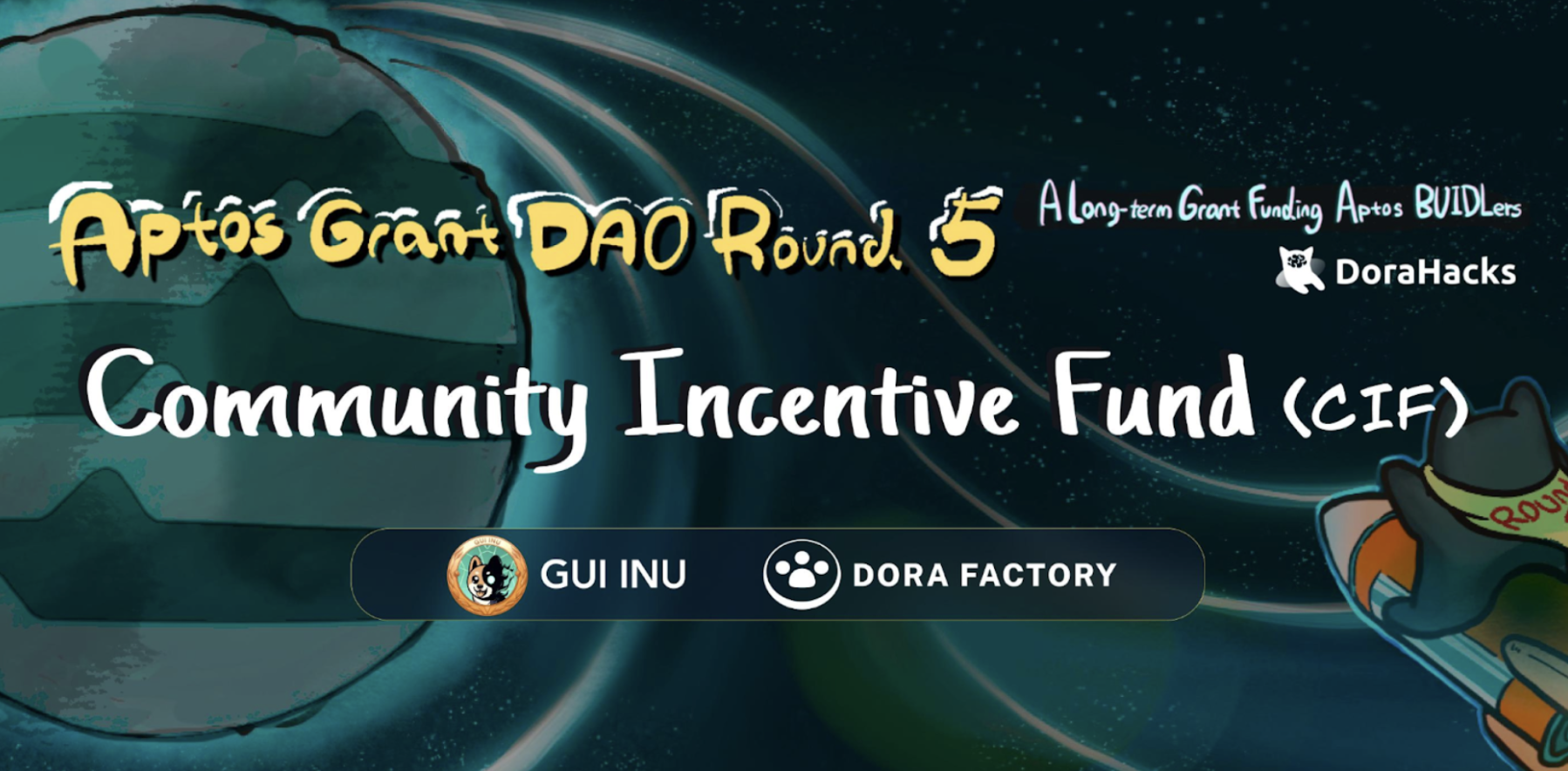 Introducing CIF (Community Incentive Fund), with Aptos Grant DAO Round5 Quadratic Funding Kick Off