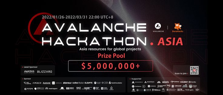 Avalanche Asia Hackathon is Kicking Off with DoraHacks: Over $5M Prize Pool for BUIDLers!