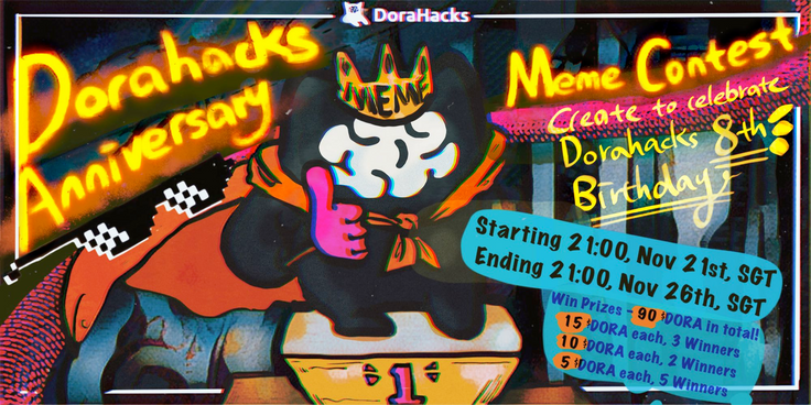 DoraHacks 8th Anniversary Meme Contest Winner Announcement