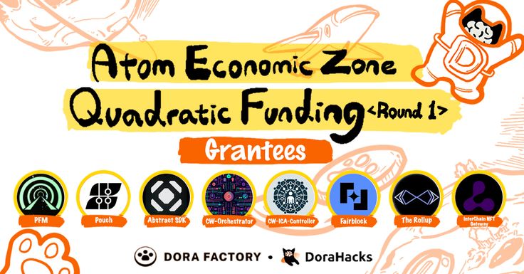 Announcing the Grantees of Atom Economic Zone Quadratic Funding, Round I.