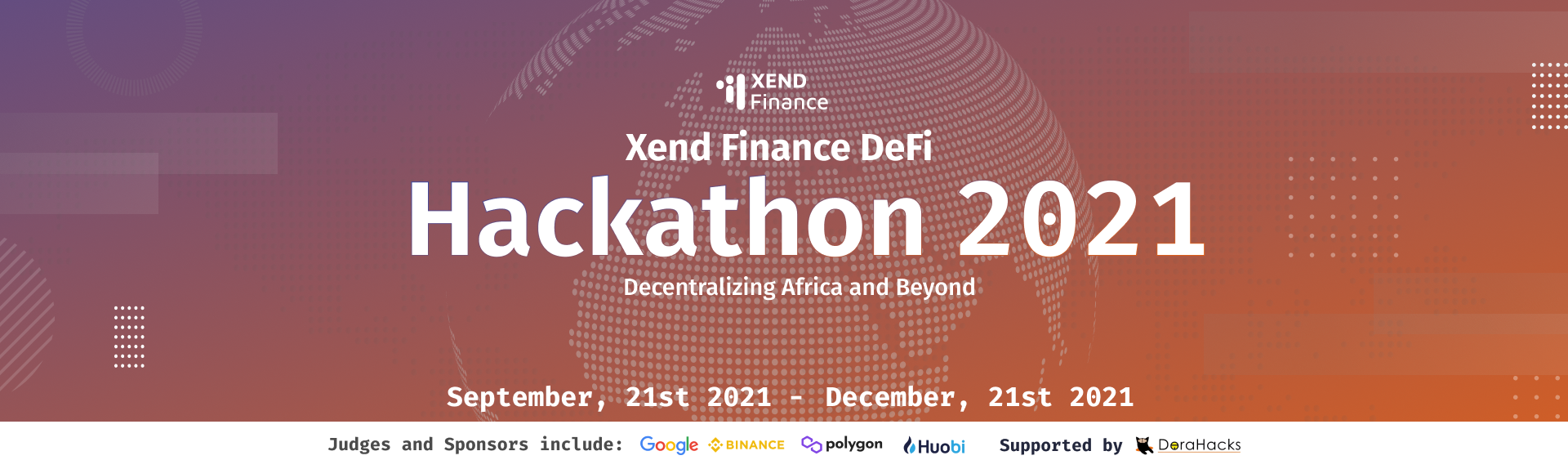 报名指南：Xend Finance DeFi Hackathon 2021