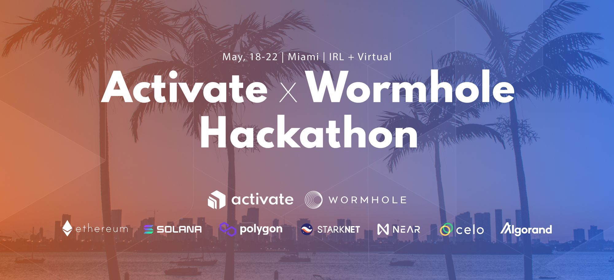 Activate x Wormhole Hackathon in Miami Application Guide