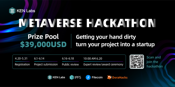 Metaverse Hackathon Is Live on DoraHacks with $39K in Prizes!